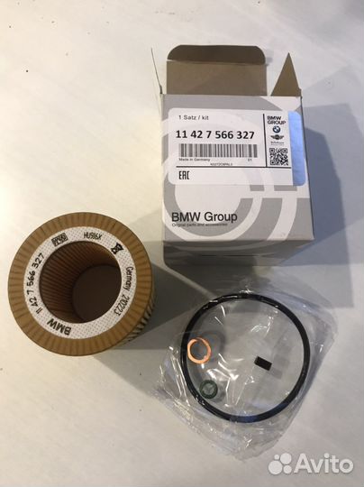 Фильтр масляный BMW F10 F30 e90 e70