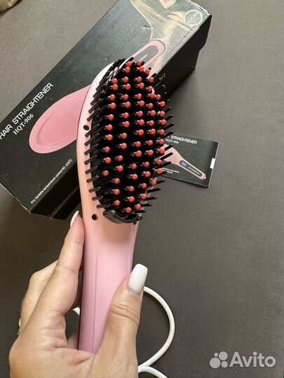 Утюжок для волос расческа новая