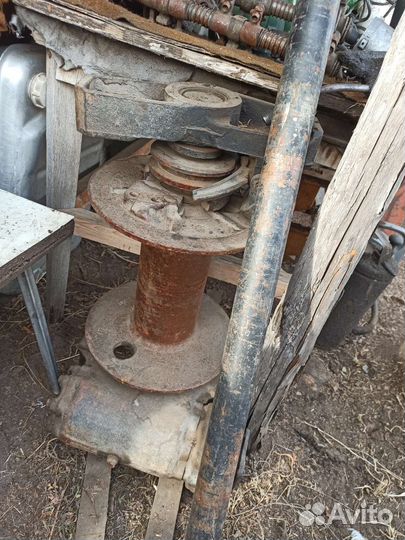 Лебедка на ЗИЛ 131 с карданом