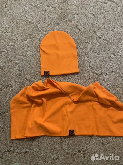Комплект шапка и снуд