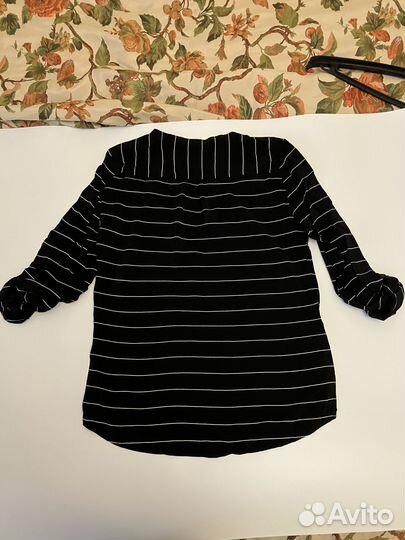 Блузка zara в полоску