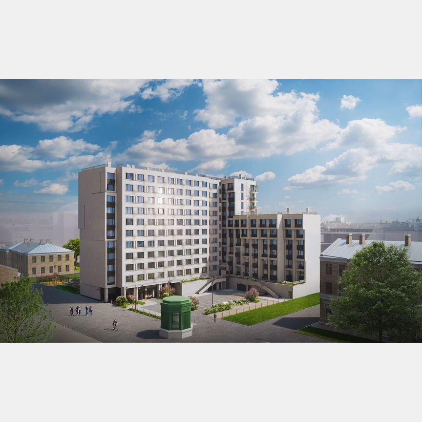 Квартира-студия, 23,7 м², 4/11 эт.