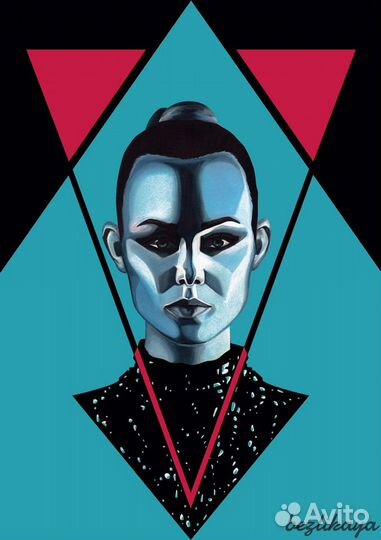 Пишу портреты от руки