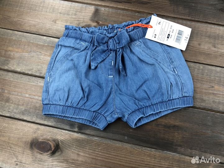 Шорты новые хлопок для девочки Италия