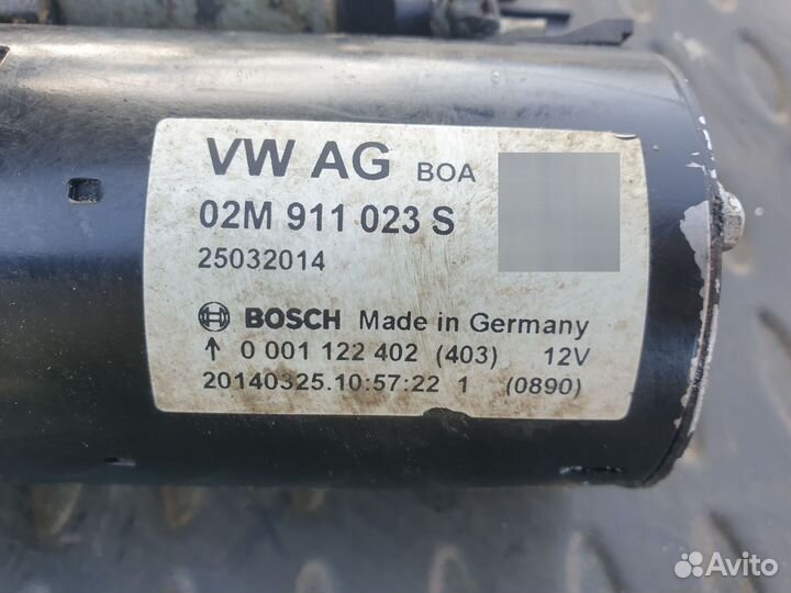 Стартер Volkswagen Jetta VI Джетта 6 АКПП 1.6 cfna