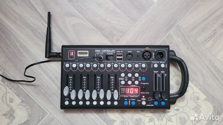 Пульт световой dmx контроллер