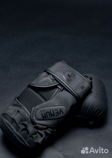Перчатки мма Venum 3.0 Black