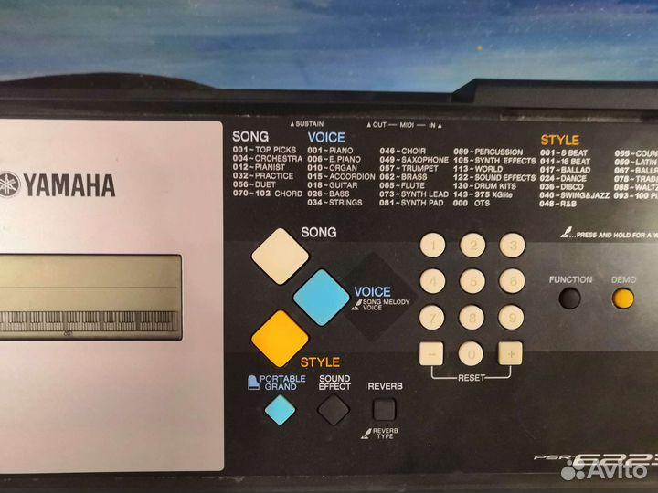 Синтезатор yamaha e223