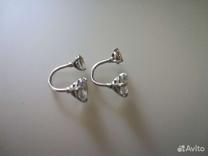 Серьги серебро 925