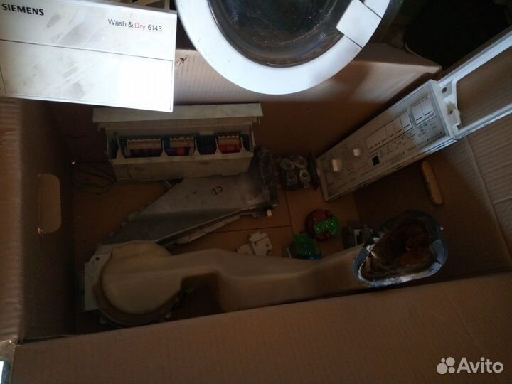 Стиральная машина с сушкой Siemens 6143 по частям