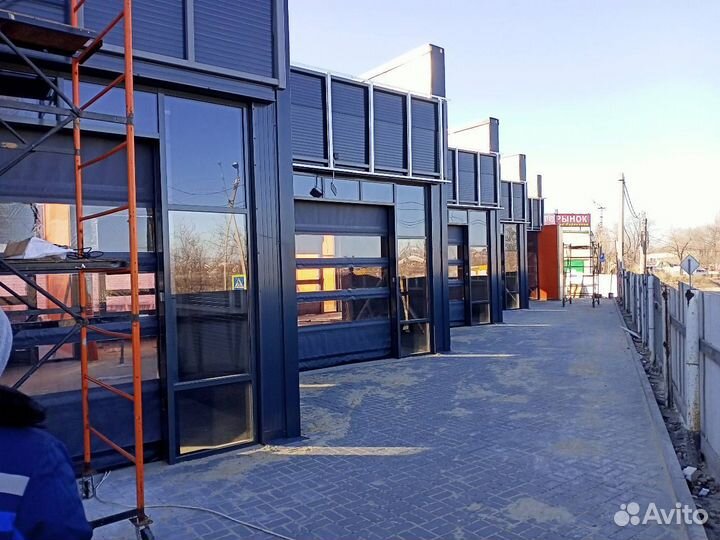 Скоростные ворота для моек самообслуживания