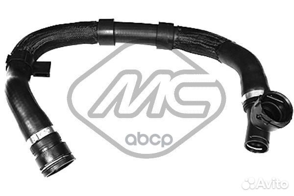 Патрубок радиатора audi 97001 metalcaucho