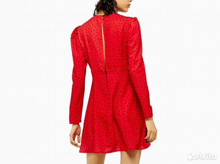 Платье в сердечко Topshop