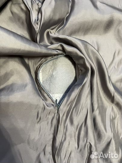 Пальто из мутона