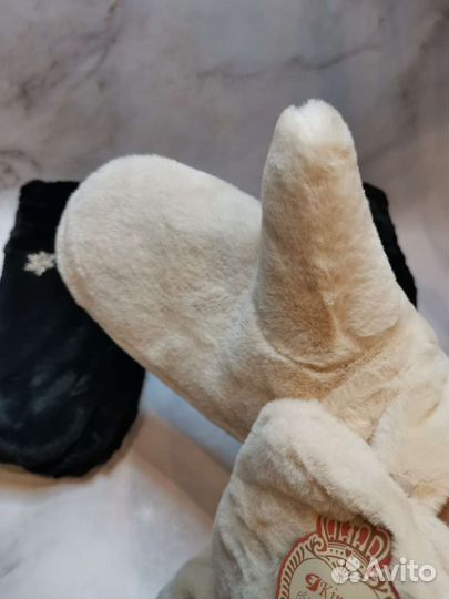 Варежки зимние,меховые,женские