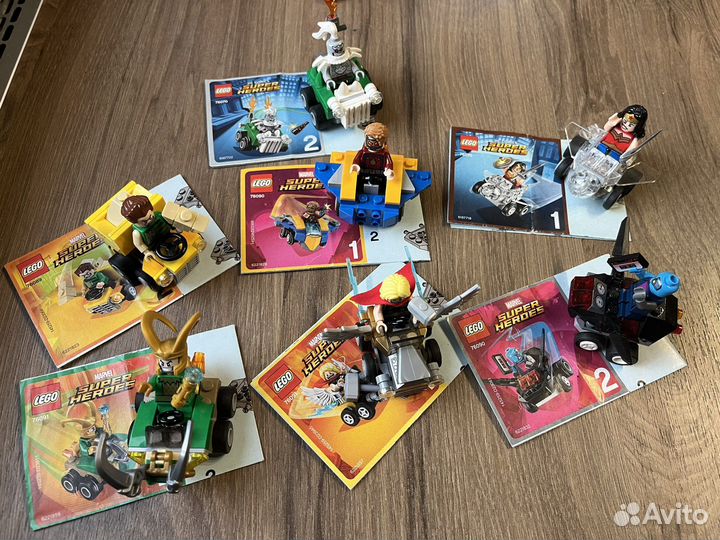 Lego marvel super heroes (Супер герои)