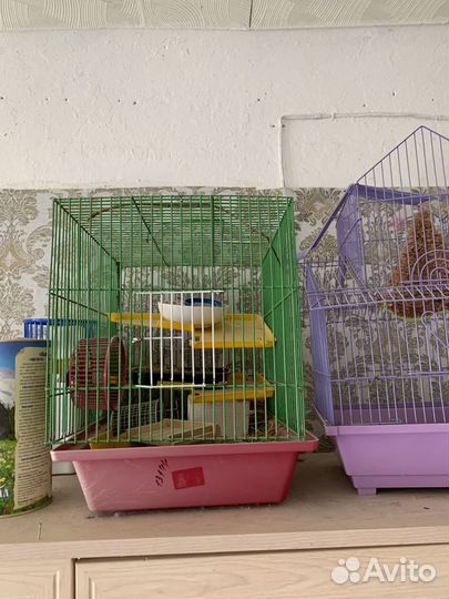 Клетка для хомяка 2