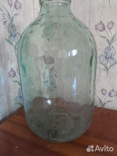 Банка 10 литров стеклянная