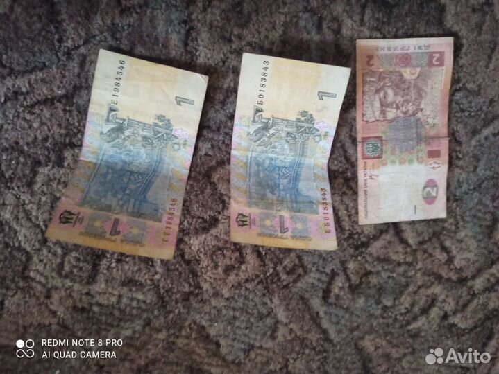 Гривны и боны