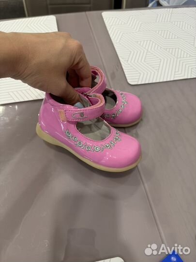 Туфли доя девочки Ортек 22 р