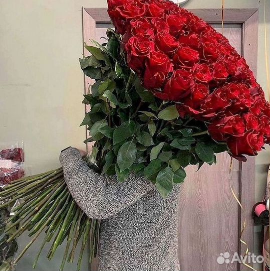 Высокие розы