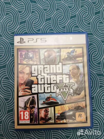 Grand theft auto 5 ps5 диск