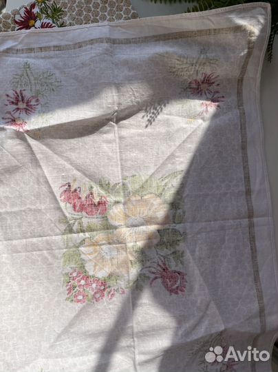 Кухонные полотенца хлопковые узор цветы