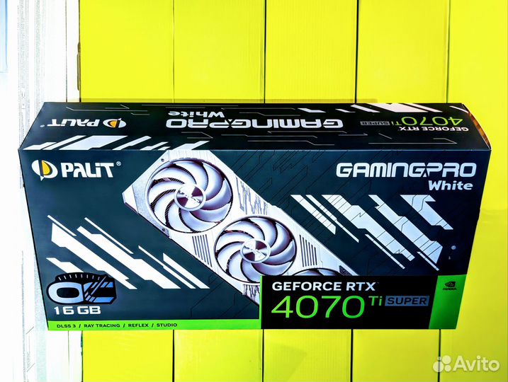 Palit RTX 4070 TI Super Gamingpro White OC