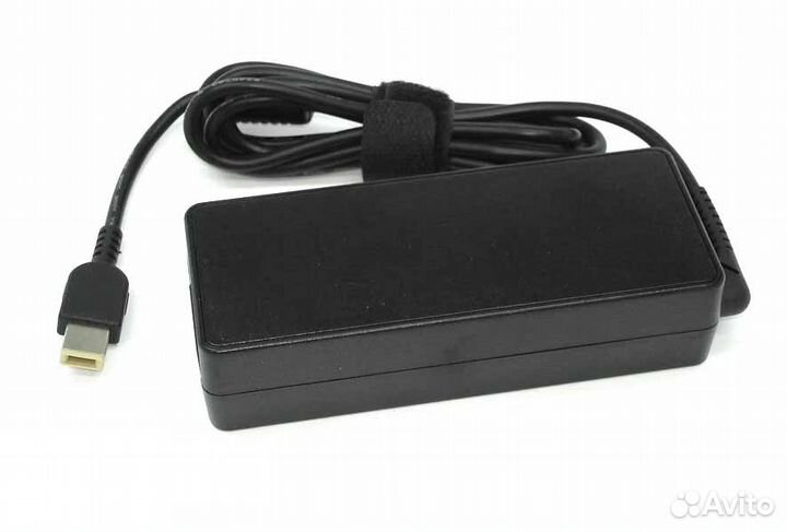 Блок питания Lenovo 20V 4.5A прямоугольный разъем