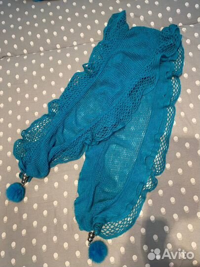 Шарф вязаный