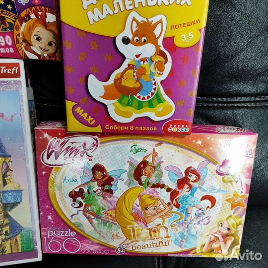 Пазлы детские новые