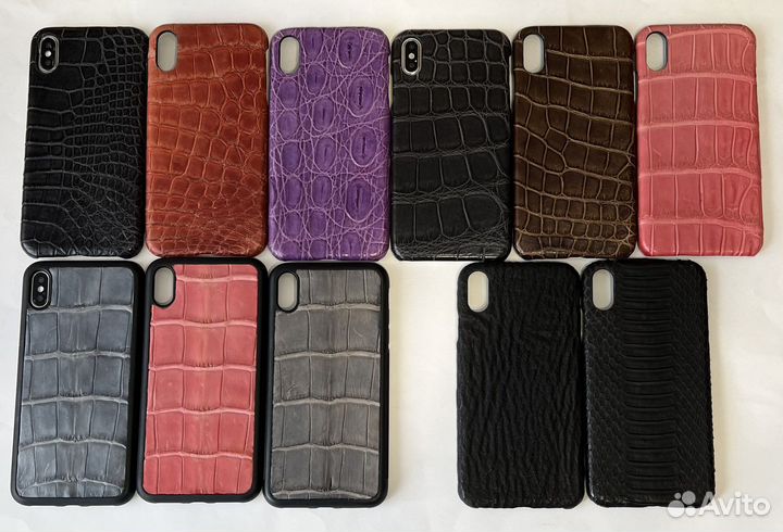 Чехлы на iPhone из натуральной кожи крокодила
