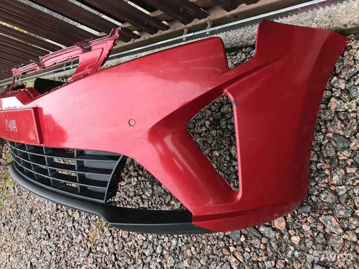 Бампер передний Kia Rio 4 Рестайлинг