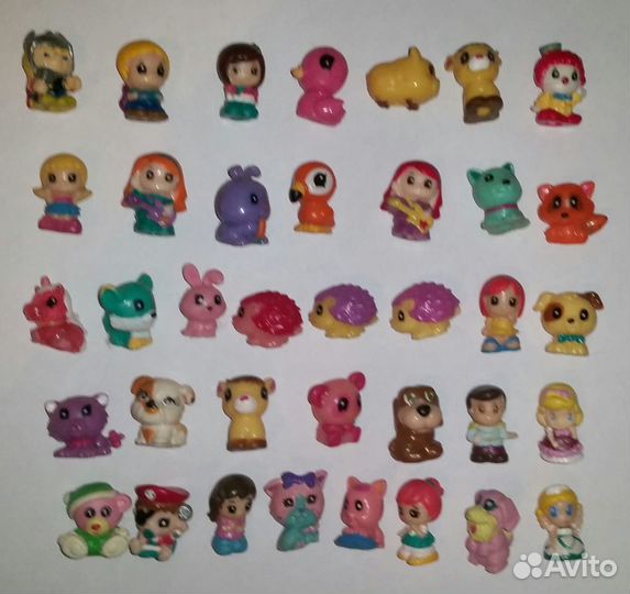 Pez, Пец, Лапусики squinkies, цветные собаки и др