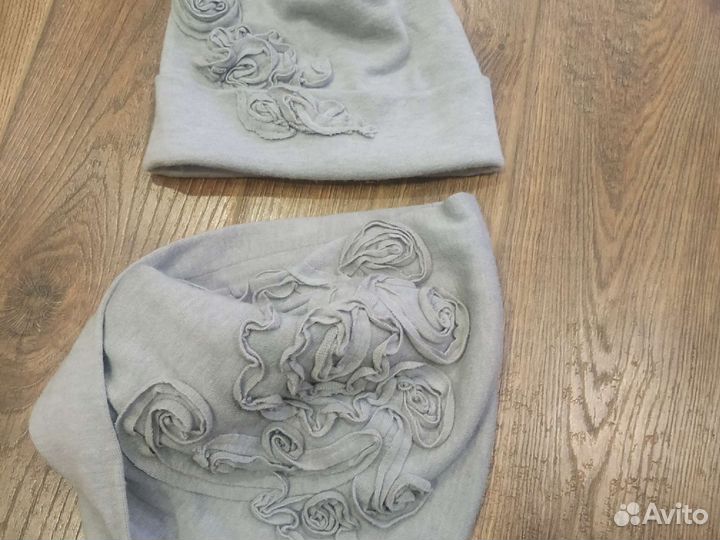 Шапка и снуд на шею