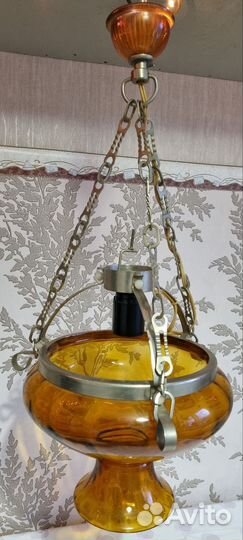 Люстра потолочная бу