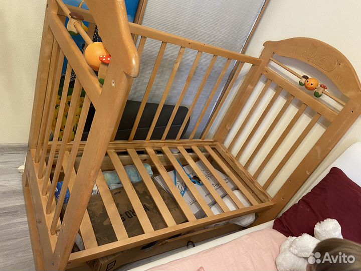 Кроватка детская (под матрац 120*60)