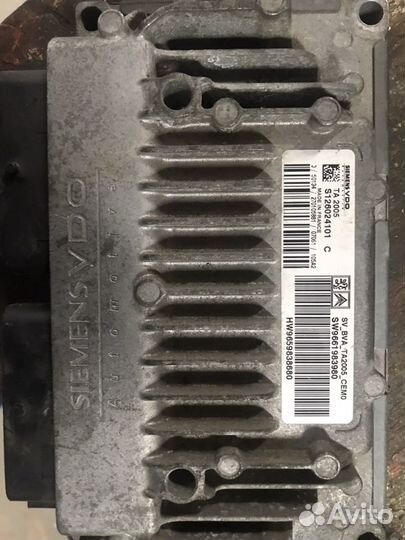 Блок управления АКПП. S126024101C. Пежо 307