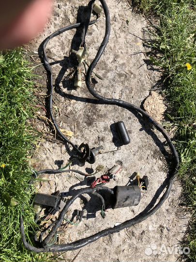 Проводка honda дио с релюшками