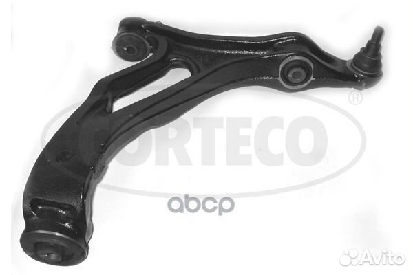 Рычаг подвески лев нижн - сайлентблок 60.05мм A