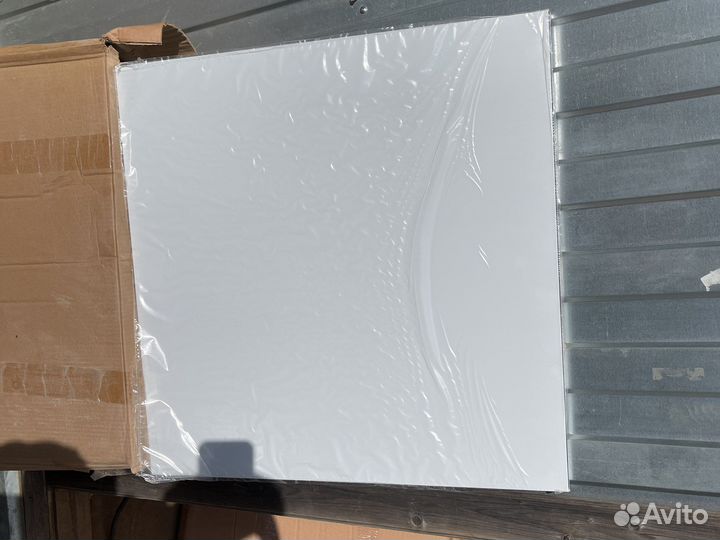 Кассета потолочная, 595х595 глад. ZN Board, белый