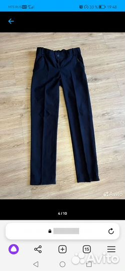 Школьная форма пакетом 128 синяя для девочки