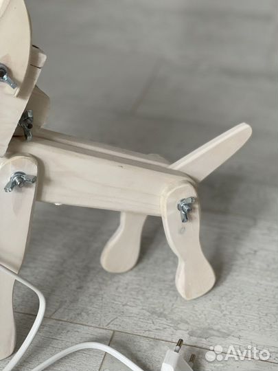 Светильник настольный Собака