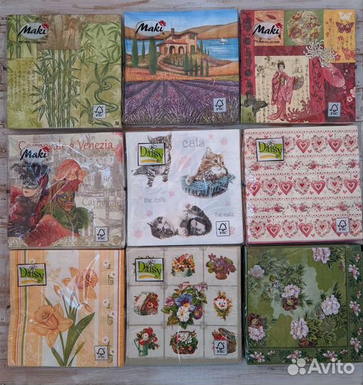 Салфетки для декупажа