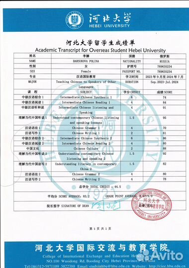 Переводчик китайского языка