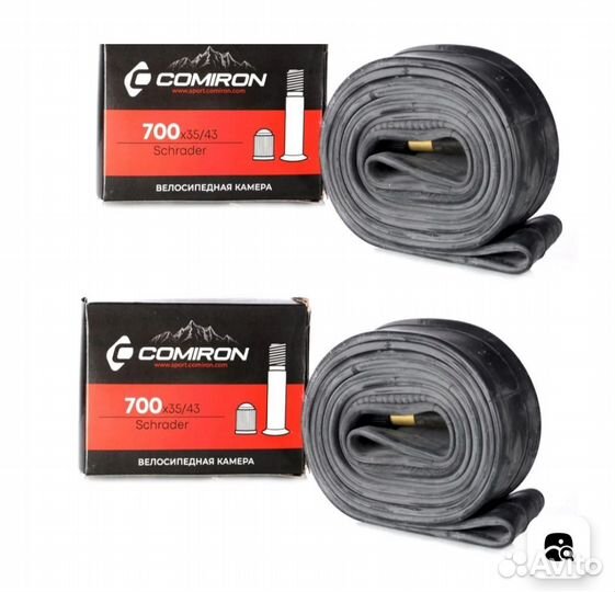 Камера для велосипеда comiron 700X35/43