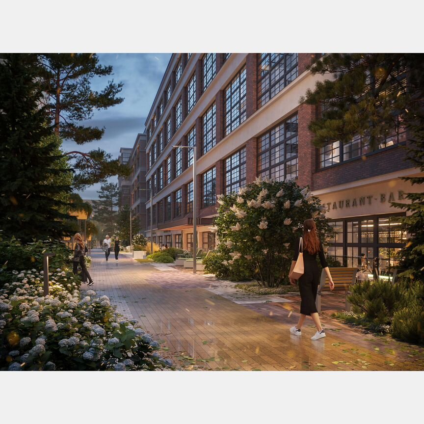 1-к. апартаменты, 88,8 м², 4/5 эт.