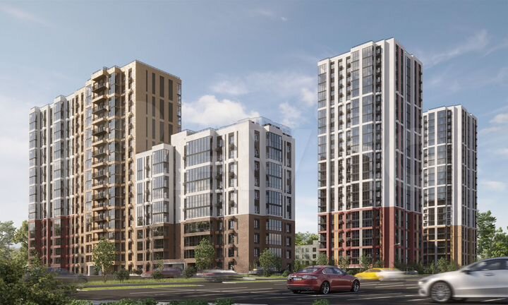 3-к. квартира, 58,5 м², 13/18 эт.