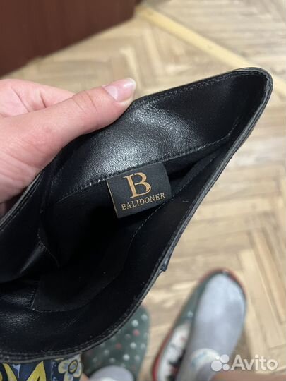 Сапоги женские натуральная кожа 38-39