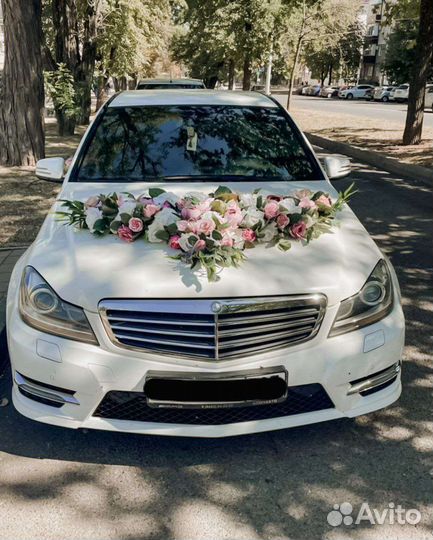 Свадебные украшения на машину аренда